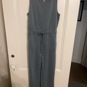 Air Essentials jumpsuit. Slate blue